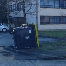 Noćas olujno jugo bacalo kontejnere od smeća po ulicama