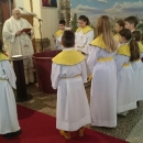 Blagoslov vode i soli u Župi Ličko Lešće