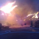 Izgorio bivši pogon pilane u Dabru 