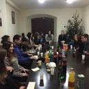Grupa mladih Riječana u senjskoj katedrali 