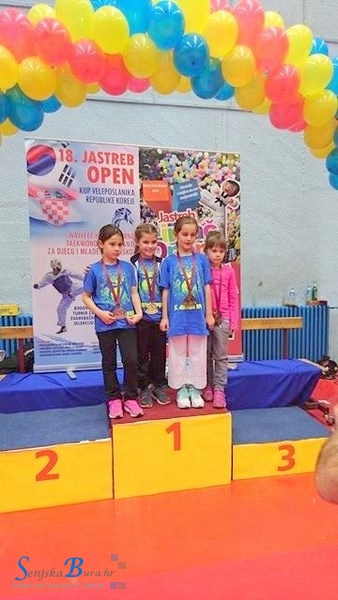 Teakwondo klub "Senj" na Jastreb openu