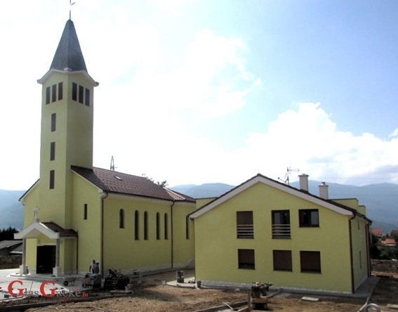 Blagoslov crkve u Donjemu Lapcu