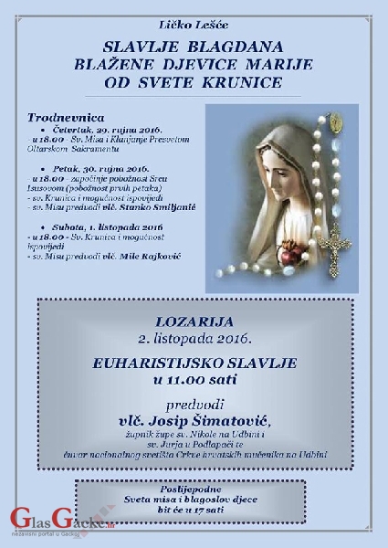 Veliko slavlje Lozarije 2. listopada