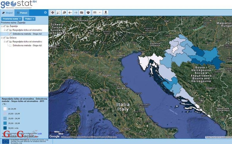 Gdje je to u siromaštvu Ličko-senjska županija?