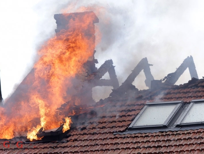 Požar u obiteljskoj kući, srećom bez žrtava