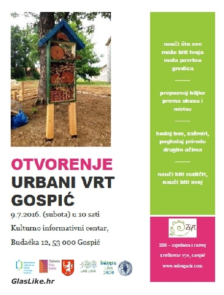 O urbanim vrtovima u Gospiću