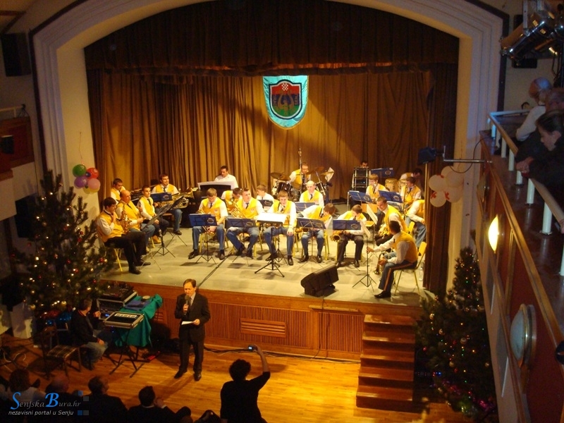 Božićni koncert Gradske glazbe Senj