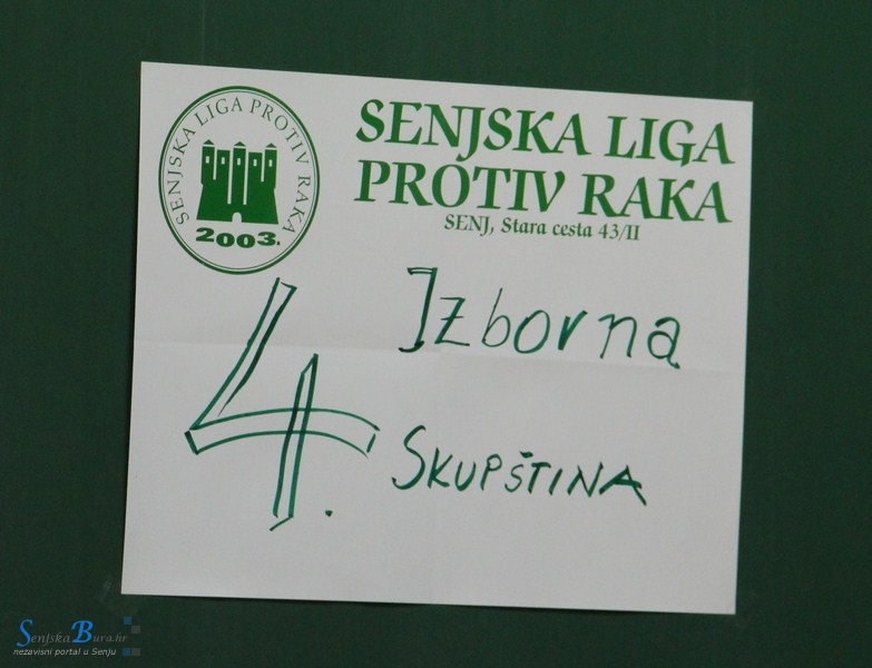 4. Izborna skupština Senjske lige protiv raka