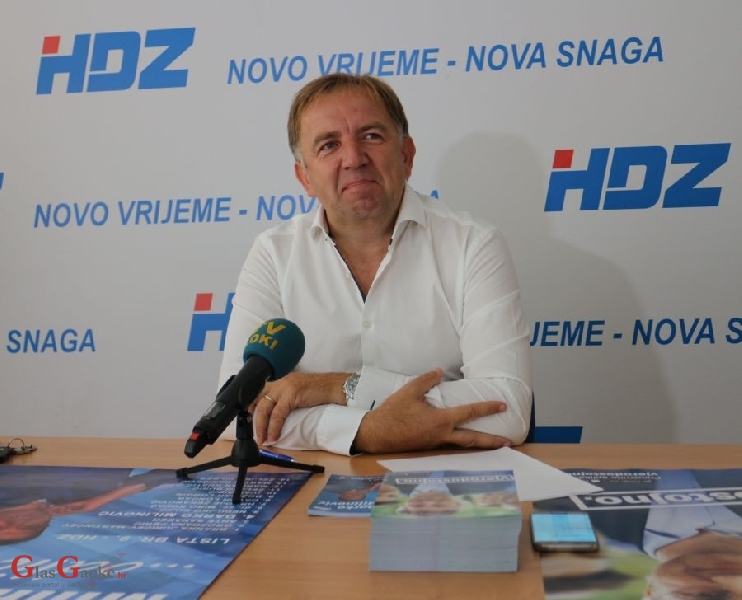 Šutić: Pozivan građane Otočca da svoj glas daju HDZ-u 