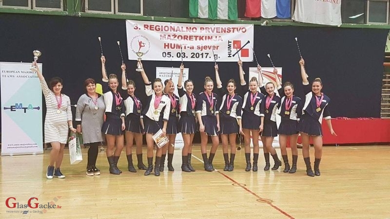 Dva zlata i bronca za Otočke mažoretkinje "Gačanke" 