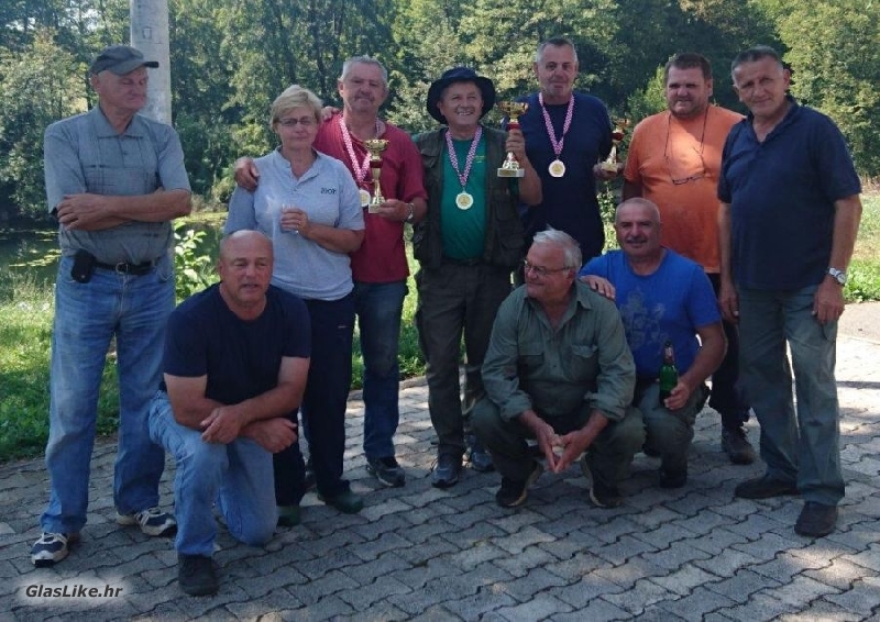 Natjecanje veterana SRU LIKA u ribolovu 