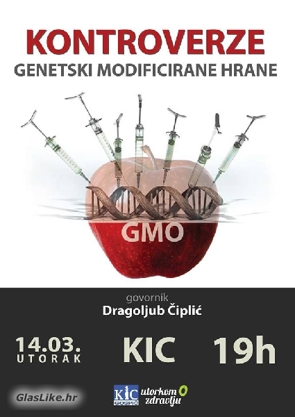 Predavanje u KIC-u „Kontroverze genetski modificirane hrane“