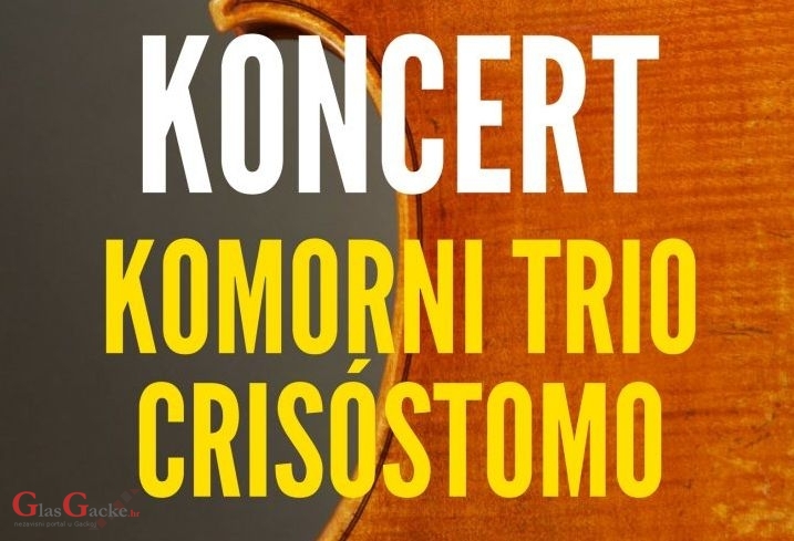 Komorni trio Crisóstomo - koncert klasične glazbe