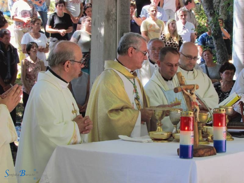 Biskup Križić predslavio misu na Veliku Gospu u Krasnu