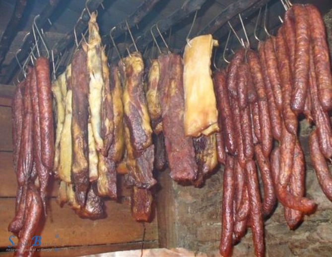 Provalio u sušaru - ukrao meso