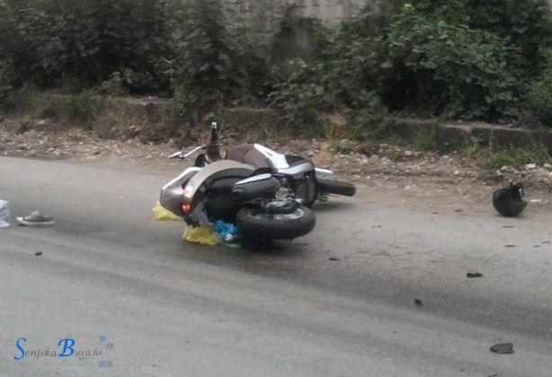Teško ozlijeđena motociklistica u Stinici 