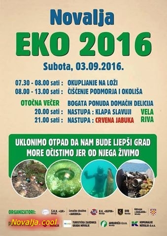 Danas "EKO 2016" u Novalji 