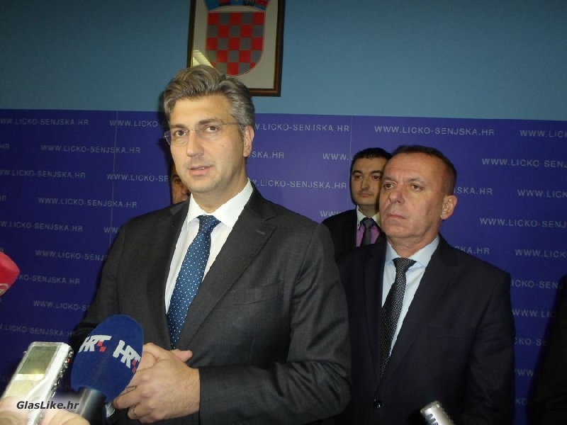 Premijer Plenković u Ličko-senjskoj županiji