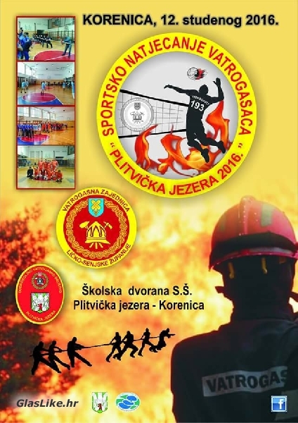 Sportsko natjecanje vatrogasaca “Plitvička jezera 2016” 