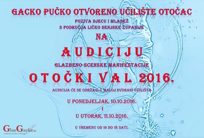 Audicija za Otočki val Audicija za Otočki val