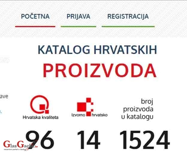 Katalog hrvatskih proizvoda - on line Katalog hrvatskih proizvoda - on line