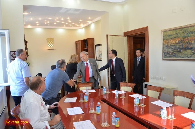 Posjet kineske delegacije Novalji. Posjet kineske delegacije Novalji.