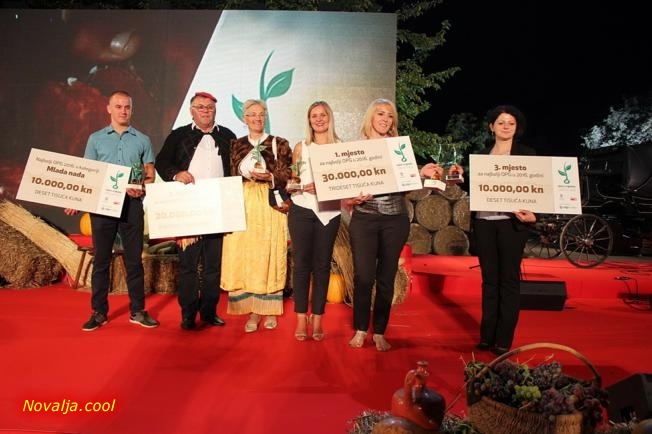 Druga nagrada za Mladu nadu OPG-a pripala je Dubravku Pernja iz Kolana 