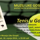 Tenis u Gospiću - u ponedjeljak