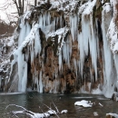 Ledeni stalaktiti na Plitvičkim jezerima