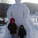 Nisu to obični snjegovići  već prave snježne skulpture