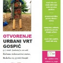 O urbanim vrtovima u Gospiću