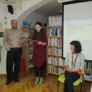 Književna večer - predstavljanje putopisa „Vrijeme badema-putopis s hodočašća Camino de Santiago“ Maje Klarić. 