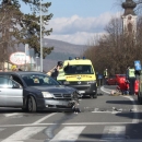 Nastradao motociklist prilikom pretjecanja vozila