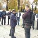 Zapovjednici 133.brigade HV Otočac na prijamu kod gradonačelnika Kostelca 