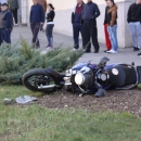 Nastradao motociklist prilikom pretjecanja vozila