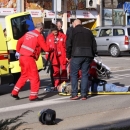 Nastradao motociklist prilikom pretjecanja vozila