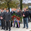 Zapovjednici 133.brigade HV Otočac na prijamu kod gradonačelnika Kostelca 