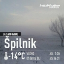 Jutros je Otočac na tek -14*C 