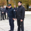 Zapovjednici 133.brigade HV Otočac na prijamu kod gradonačelnika Kostelca 