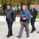 Zapovjednici 133.brigade HV Otočac na prijamu kod gradonačelnika Kostelca 