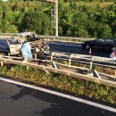 Kod tunela Mala Kapela zapalio se automobil