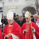 Biskup Križić predvodio svečanu misu povodom Sv.Fabijana i Sebastijana