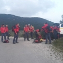 Spašavanje planinara na Sjevernom Velebitu