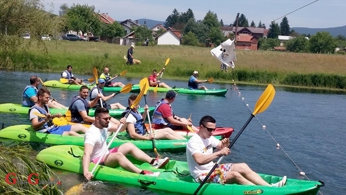Najbrže veslo Gacke otkazano zbog ružna vremena