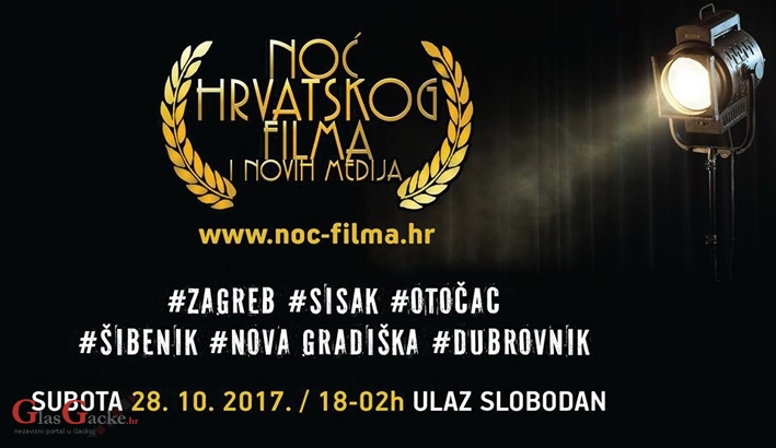 Večeras u Otočcu Noć hrvatskoga filma Večeras u Otočcu Noć hrvatskoga filma