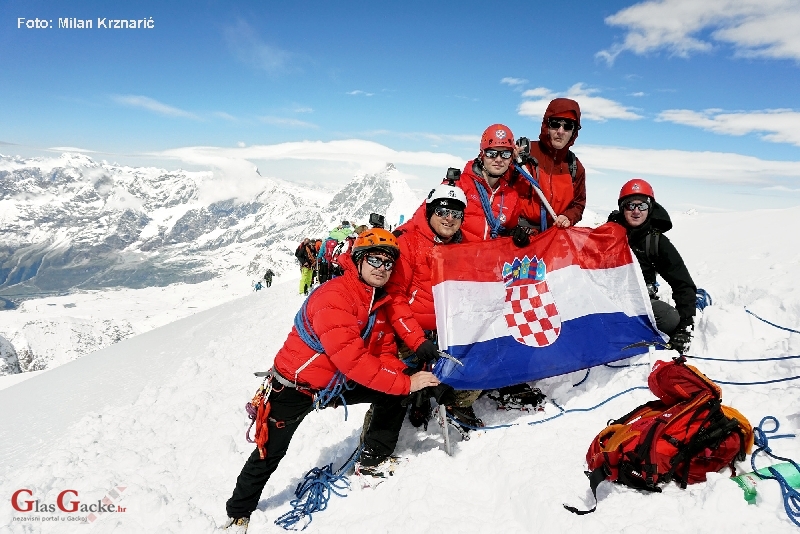 Pustolovina za pamćenje: hrvatski tim penjača osvojio vrh Breithorn (4164 m.n.m.)