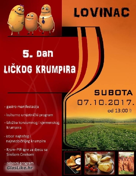 Red ića, red pića, red ličkih krumpirića!