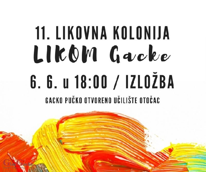 11. Likovna kolonija LIKOM GACKE 11. Likovna kolonija LIKOM GACKE