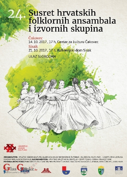 Otočki folkloraši pozvani u Sisak