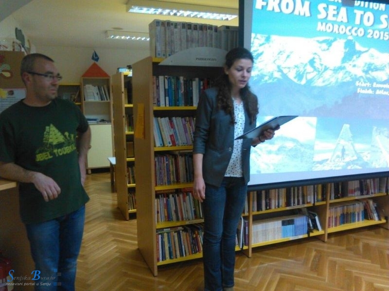U senjskoj knjižnici održano putopisno predavanje o Maroku 